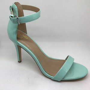 Mix No.6 Rayelle Mint Green Aqua Dressy Strappy Sandal Stiletto